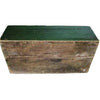 Vintage wooden tool carrier, marked "OF Moore" (c 1920s) - Selective Salvage