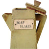 Vintage folk art "Soap Flakes"container,  American (c 1930s) - Selective Salvage