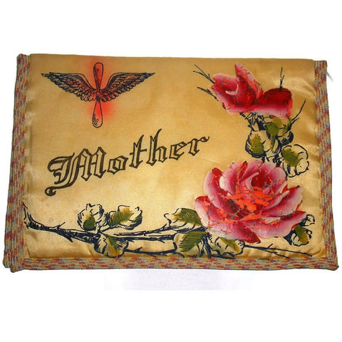 Vintage WWII Army Air Corp military souvenir,  "Mother" bible cover (c 1940s) - Selective Salvage