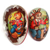 Vintage paper mache Easter eggs, (qty 3),  West Germany (c 1940s) - Selective Salvage