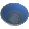 Vintage stoneware mixing bowl, bright blue (c 1930s) - Selective Salvage