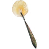 Antique Victorian caviar spoon, abalone bowl (c early 1900s) - Selective Salvage