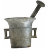 Vintage mortar and pestle, aluminum (c 1940s) - Selective Salvage