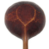 Antique hand carved wooden ladle, birch, hook handle (c late 1800s) - Selective Salvage