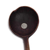 Antique hand carved wooden ladle, birch, hook handle (c late 1800s) - Selective Salvage