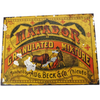Vintage "Matador" Aug. Beck tin,  (c 1930's) - Selective Salvage