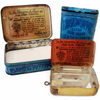 Vintage Edgeworth cut plug tins, qty 3 (c 1920s) - Selective Salvage